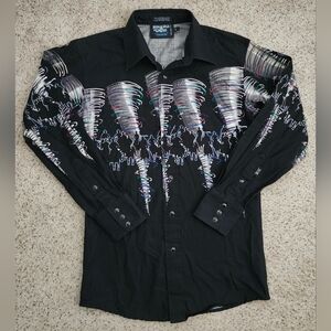 Brooks & Dunn Western Button Down Long Sleeve